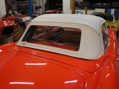 Soft top installation and frame restoration 