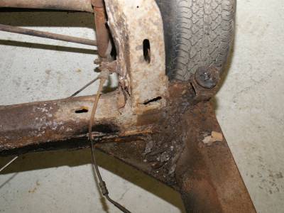 1978 Chassis rust
