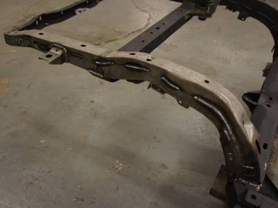 1967 Rear chassis leg replacement